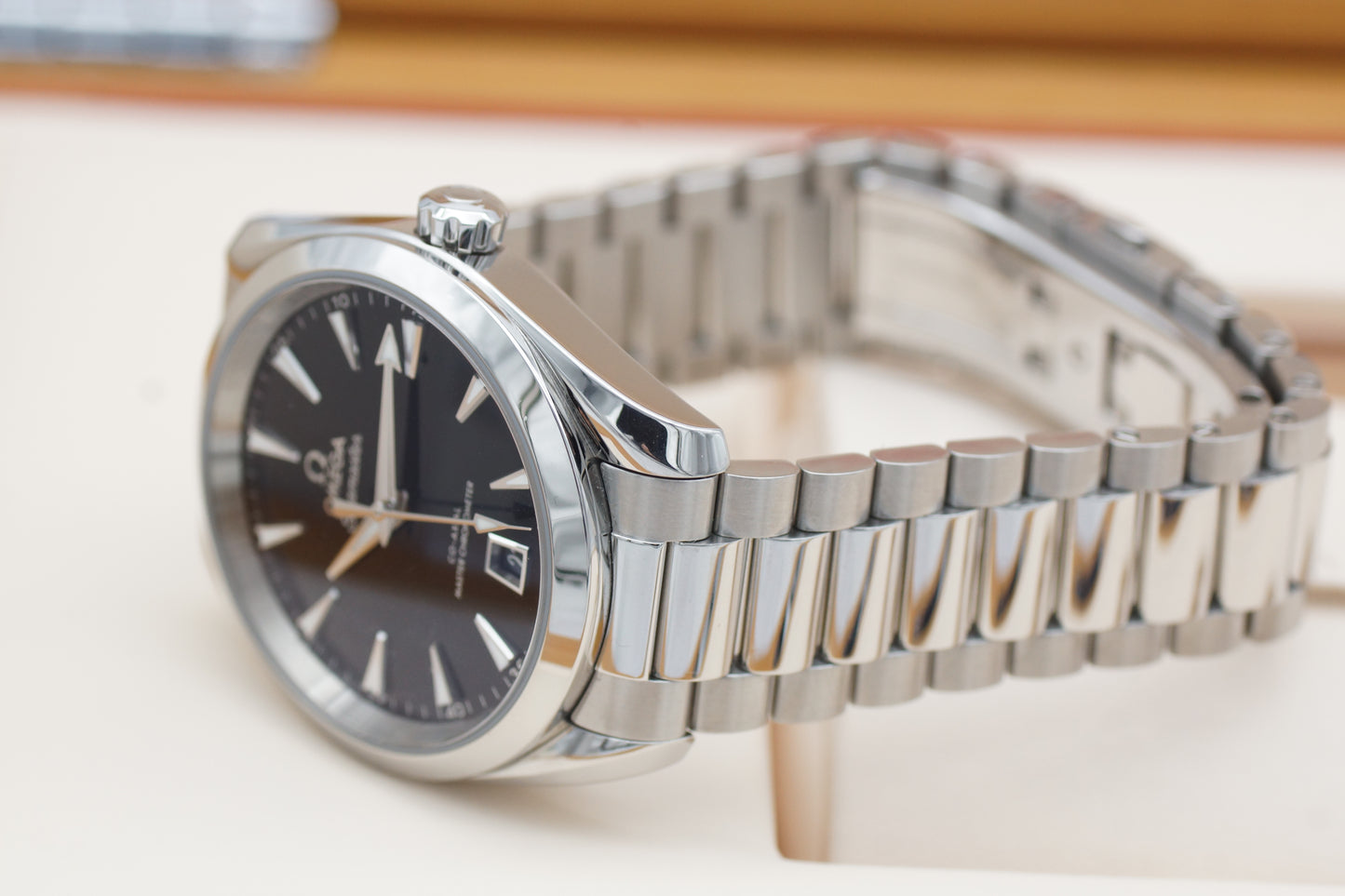 Omega Seamaster Aqua Terra Mm Schwarz Full-Set 2025