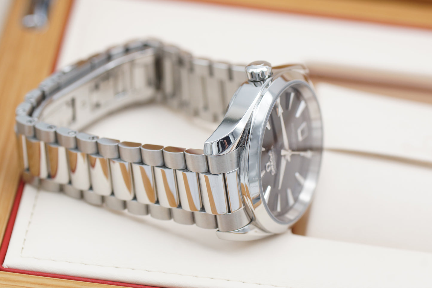 Omega Seamaster Aqua Terra Mm Schwarz Full-Set 2025