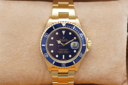 Rolex Submariner Date Gold 16618 Full-Set 2004