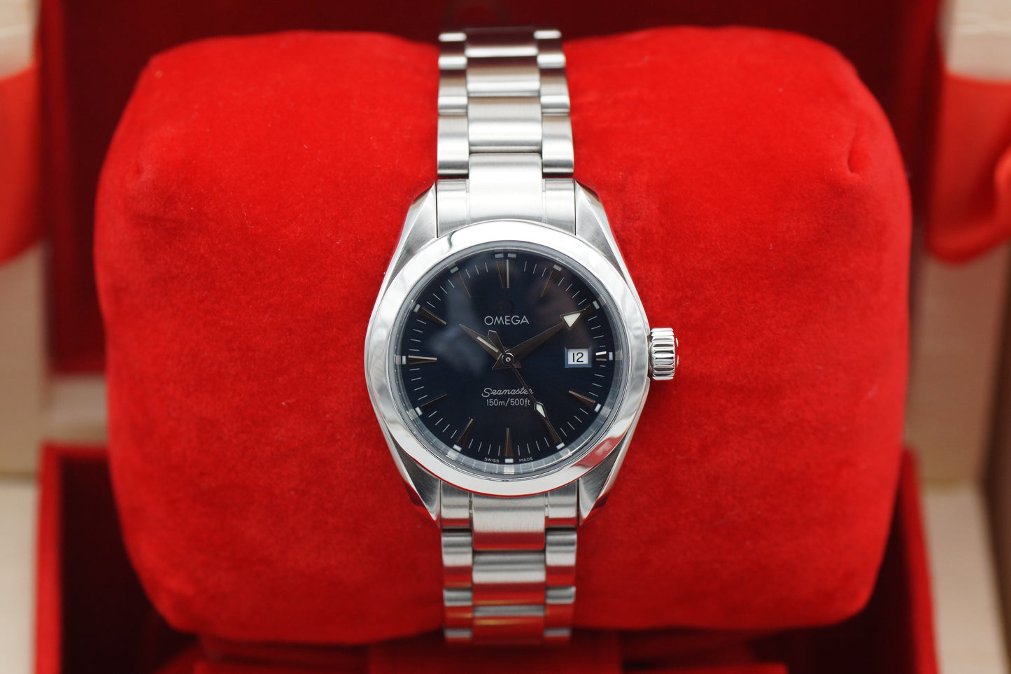 Omega Seamaster Aqua Terra Lady Blau 2577.80 2009