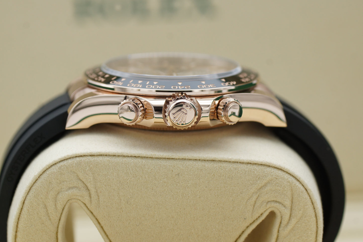 Rolex Daytona Sundust 126515LN 18k Rosegold Oysterflex Full-Set 2025