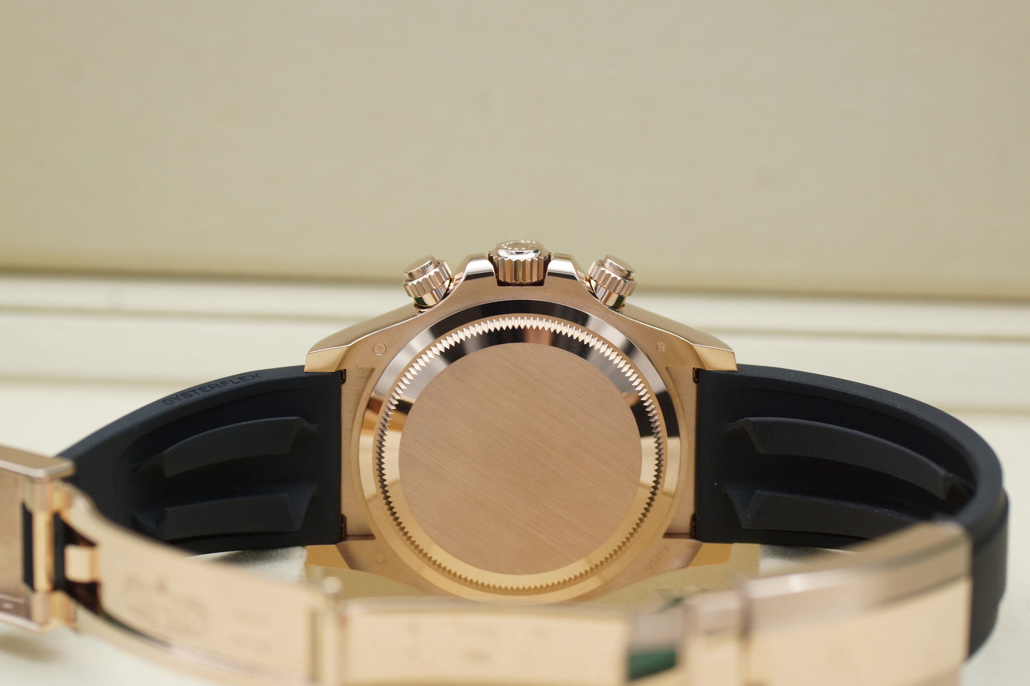 Rolex Daytona Sundust 126515LN 18k Rosegold Oysterflex Full-Set 2025