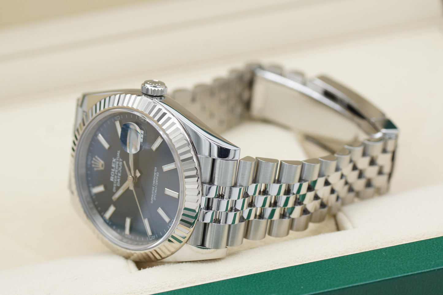 Rolex Datejust 41 126334 Blau Full-Set 2021