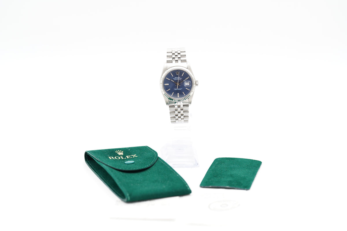 Rolex Datejust 36 16014 Blau 1982