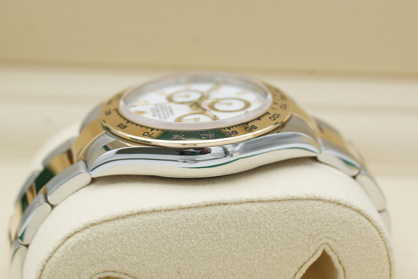 Rolex Cosmograph Daytona Weiß 116503 Stahl/Gold Full-Set 2021