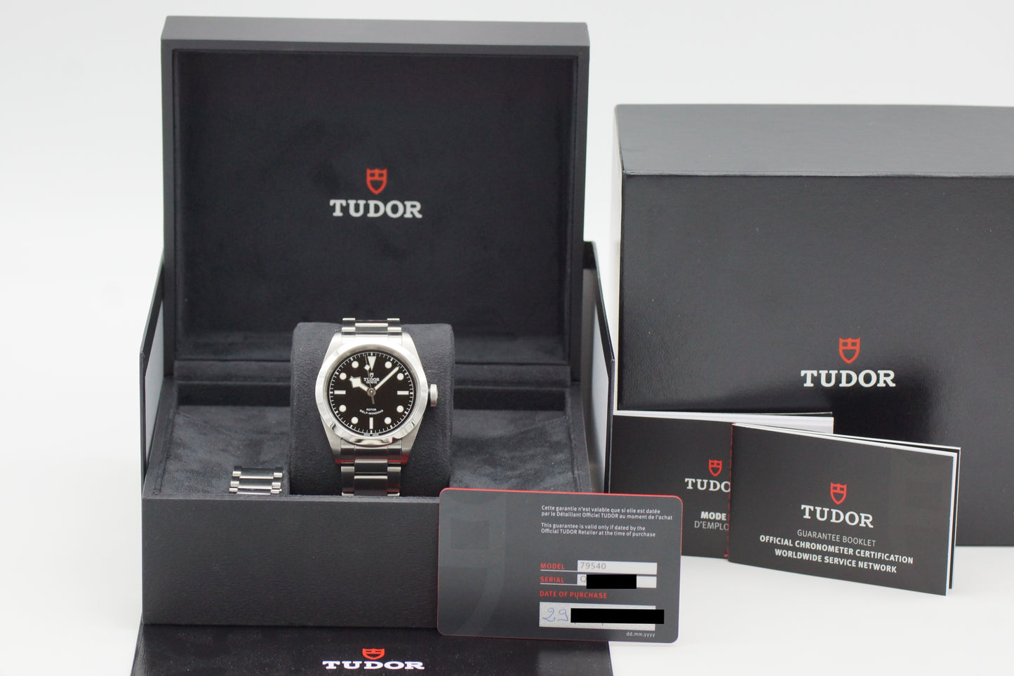 Tudor Black Bay 41 Heritage 79540 Schwarz Full-Set 2022