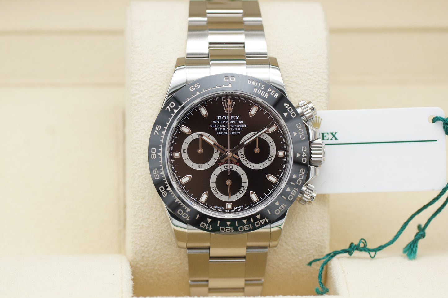 Rolex Daytona 116500LN Schwarz Keramik Full-Set 2018