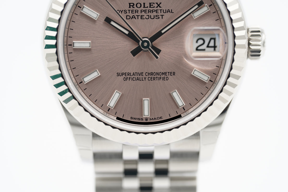 Rolex Datejust 31 Pink 278274 Jubilee Weißgold NEU 2026