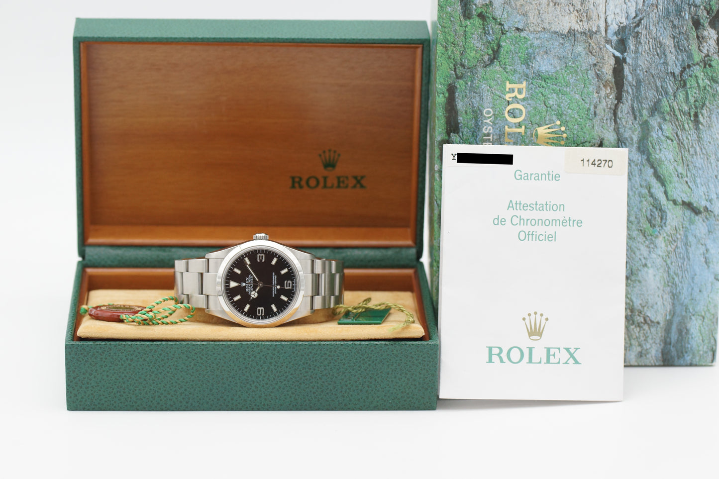 Rolex Explorer I 36 114270 Full-Set 2003