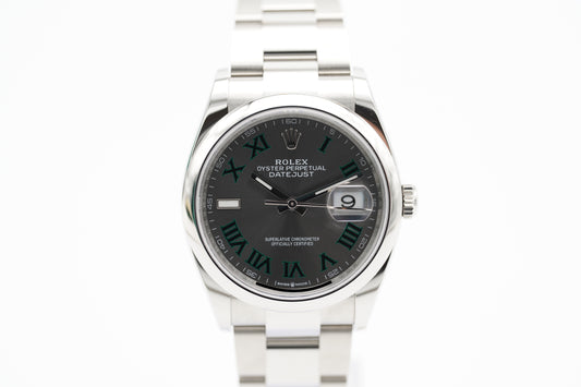 Rolex Datejust 36 Wimbledon 126200 Full-Set 2026 Neu