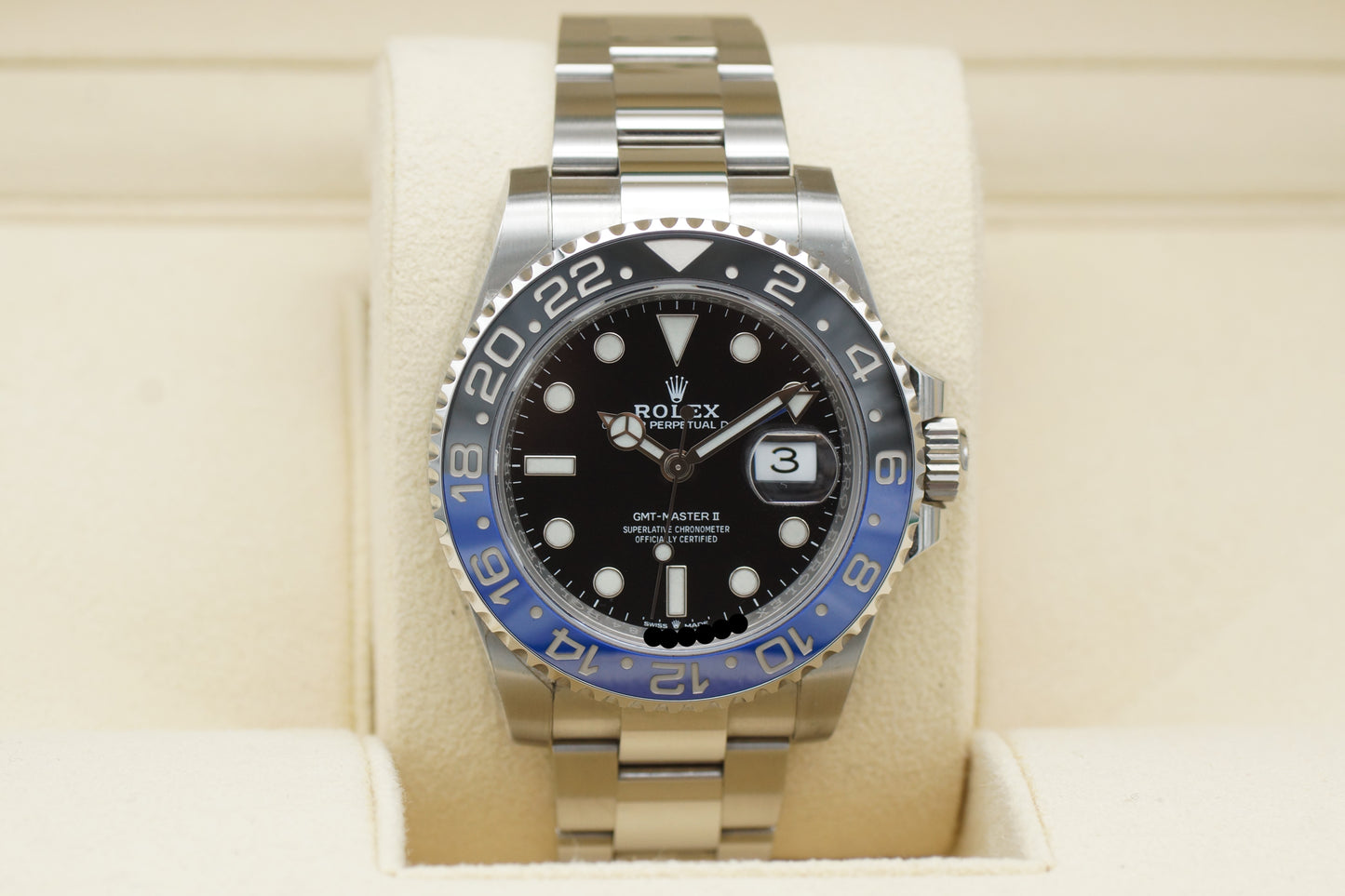 Rolex GMT-Master II Batman 126710BLNR Full-Set 2021