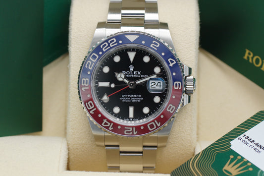 Rolex GMT-Master II Pepsi 126710BLRO Full-Set 2021