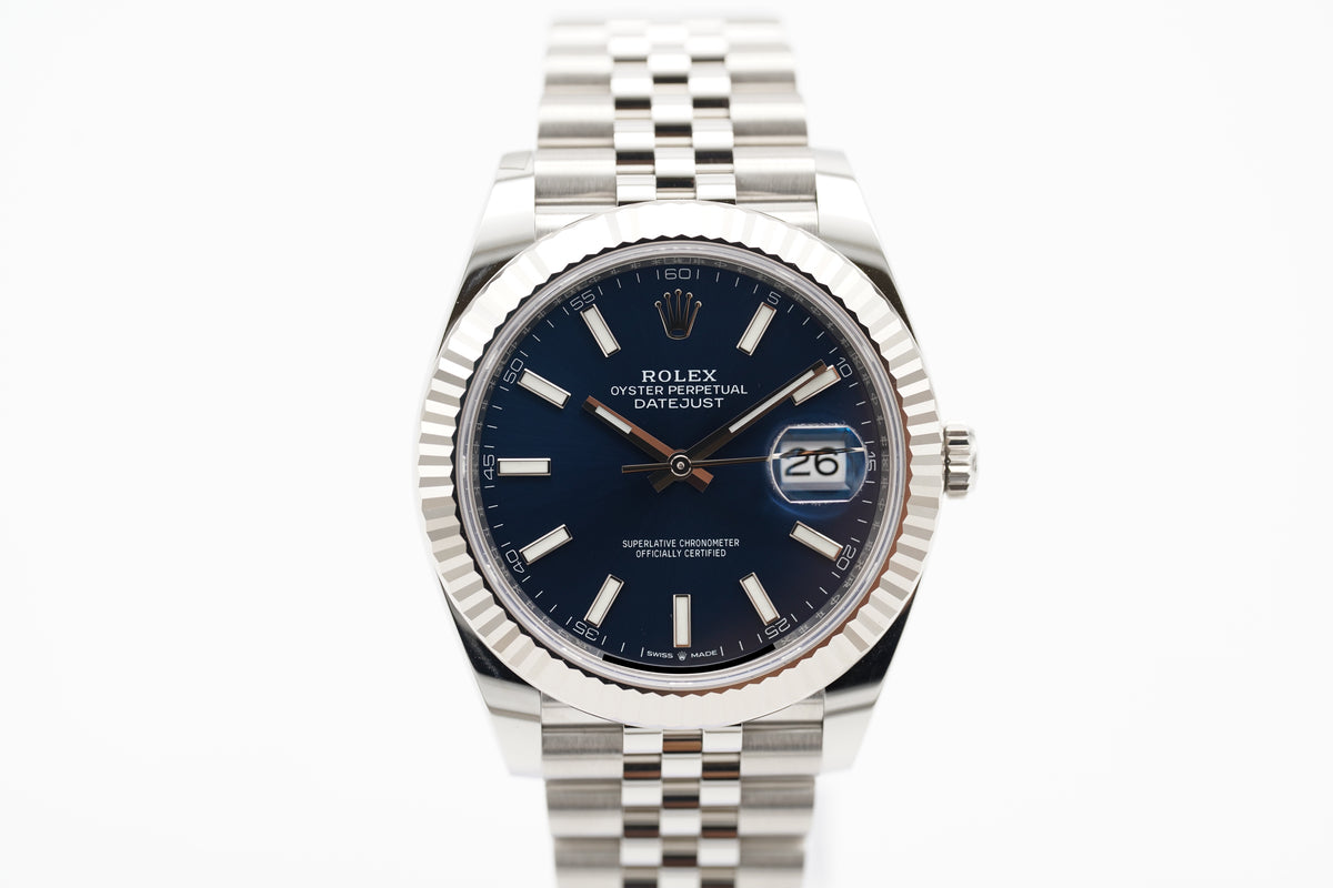 Rolex Datejust 41 126334 Blau Full-Set 2021