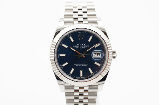 Rolex Datejust 41 126334 Blau Full-Set 2021