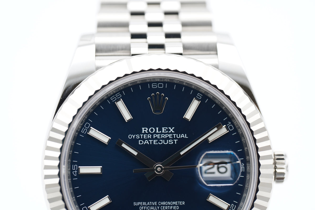 Rolex Datejust 41 126334 Blau Full-Set 2021