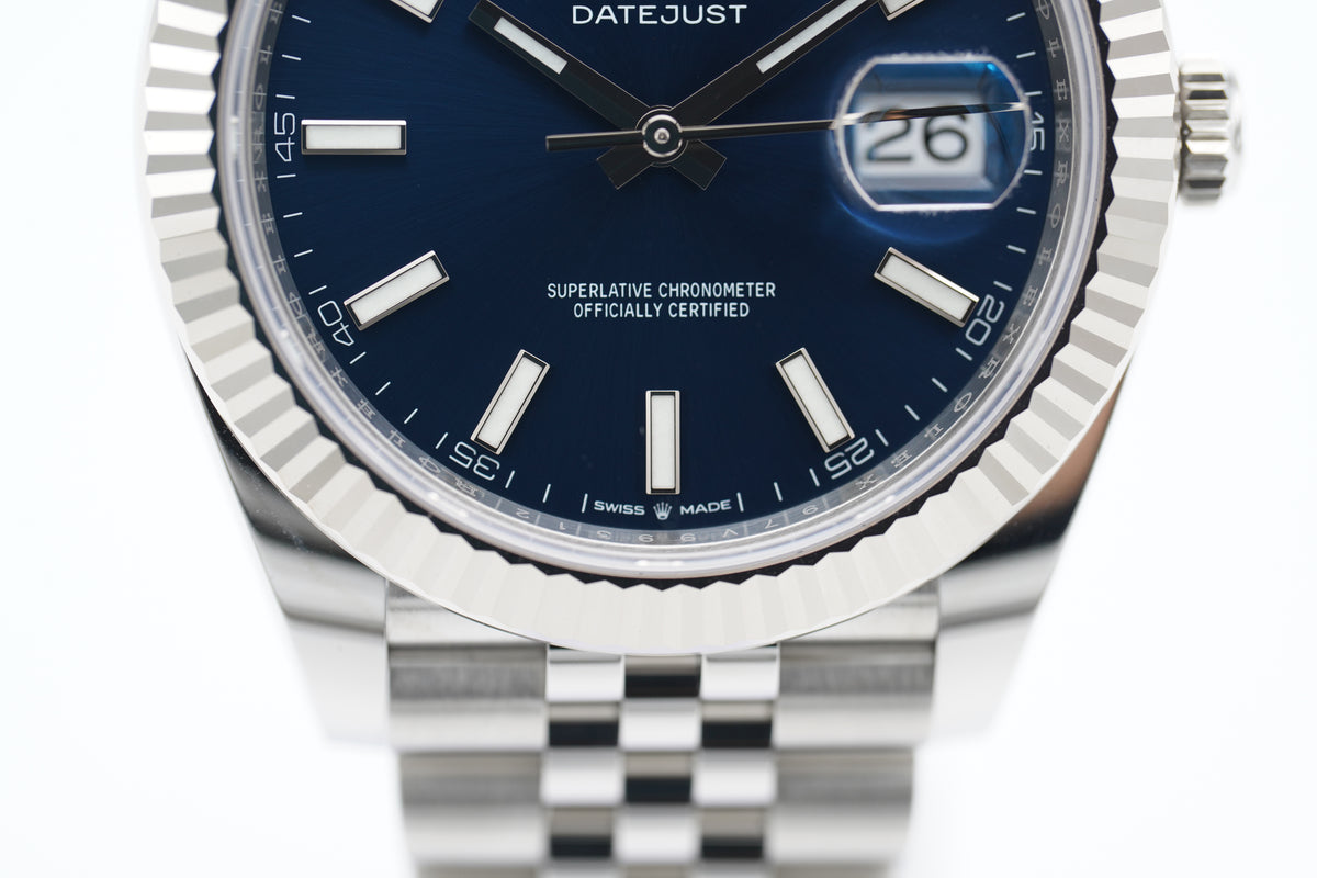 Rolex Datejust 41 126334 Blau Full-Set 2021