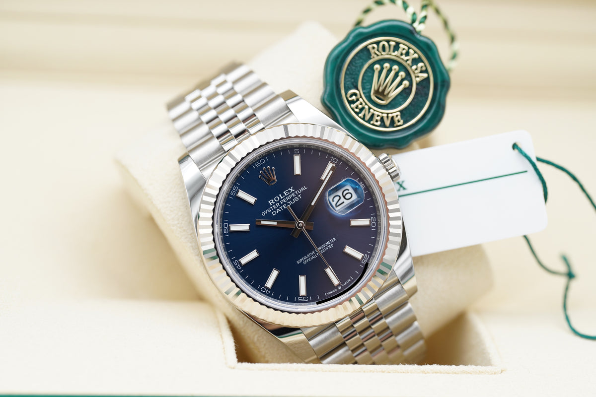 Rolex Datejust 41 126334 Blau Full-Set 2021