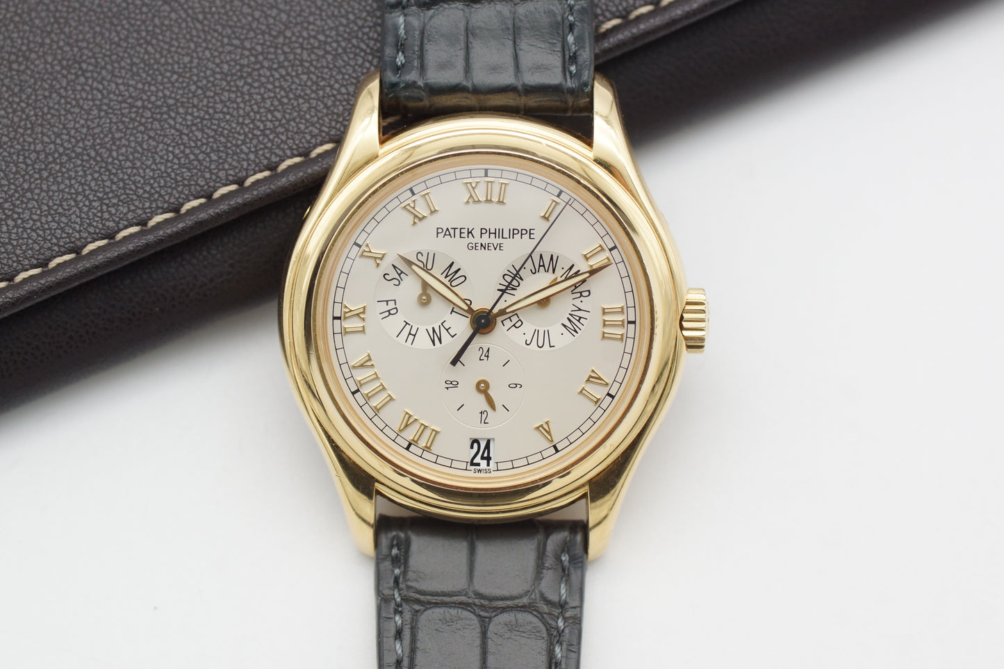 Patek Philippe 5035J Jahreskalender Annual Calendar Papiere 1998