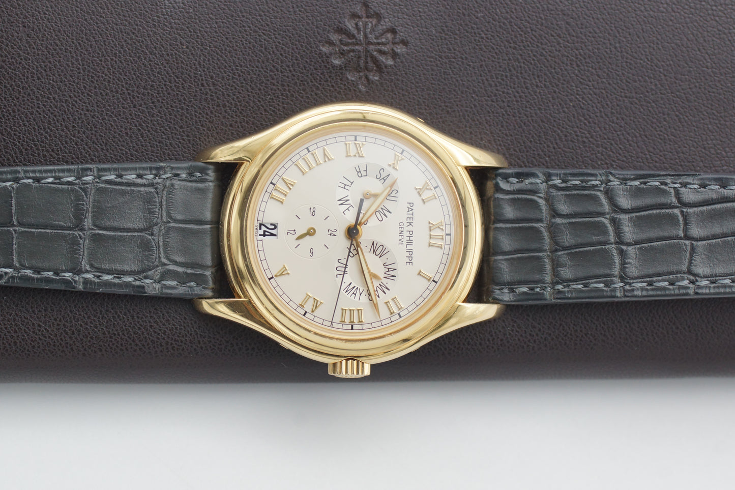 Patek Philippe 5035J Jahreskalender Annual Calendar Papiere 1998