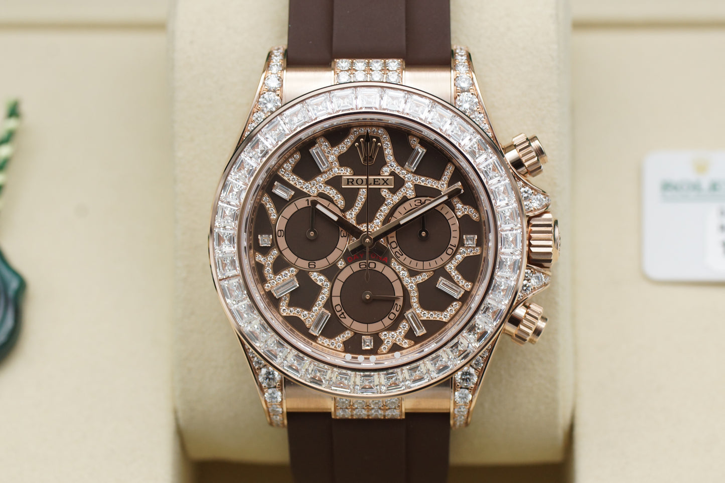 Rolex Daytona Giraffe 126555TBR Roségold Oysterflex Full-Set 2025