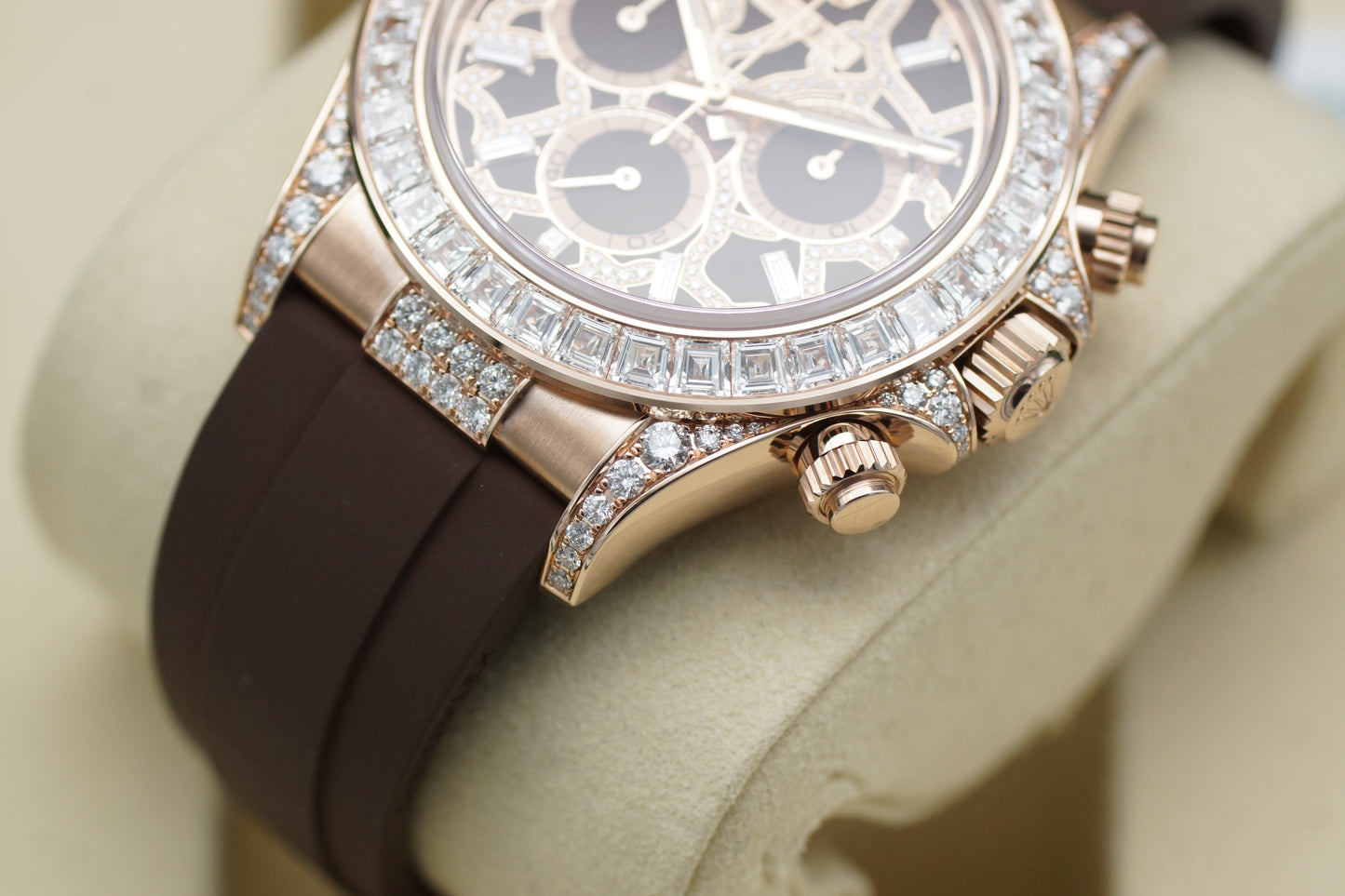 Rolex Daytona Giraffe 126555TBR Roségold Oysterflex Full-Set 2025