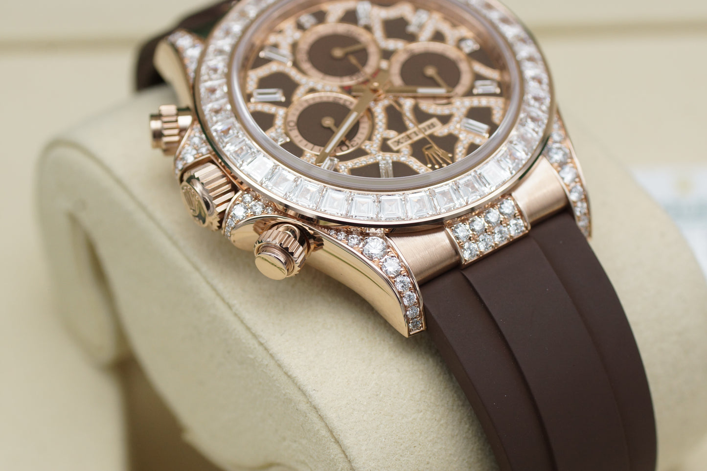 Rolex Daytona Giraffe 126555TBR Roségold Oysterflex Full-Set 2025