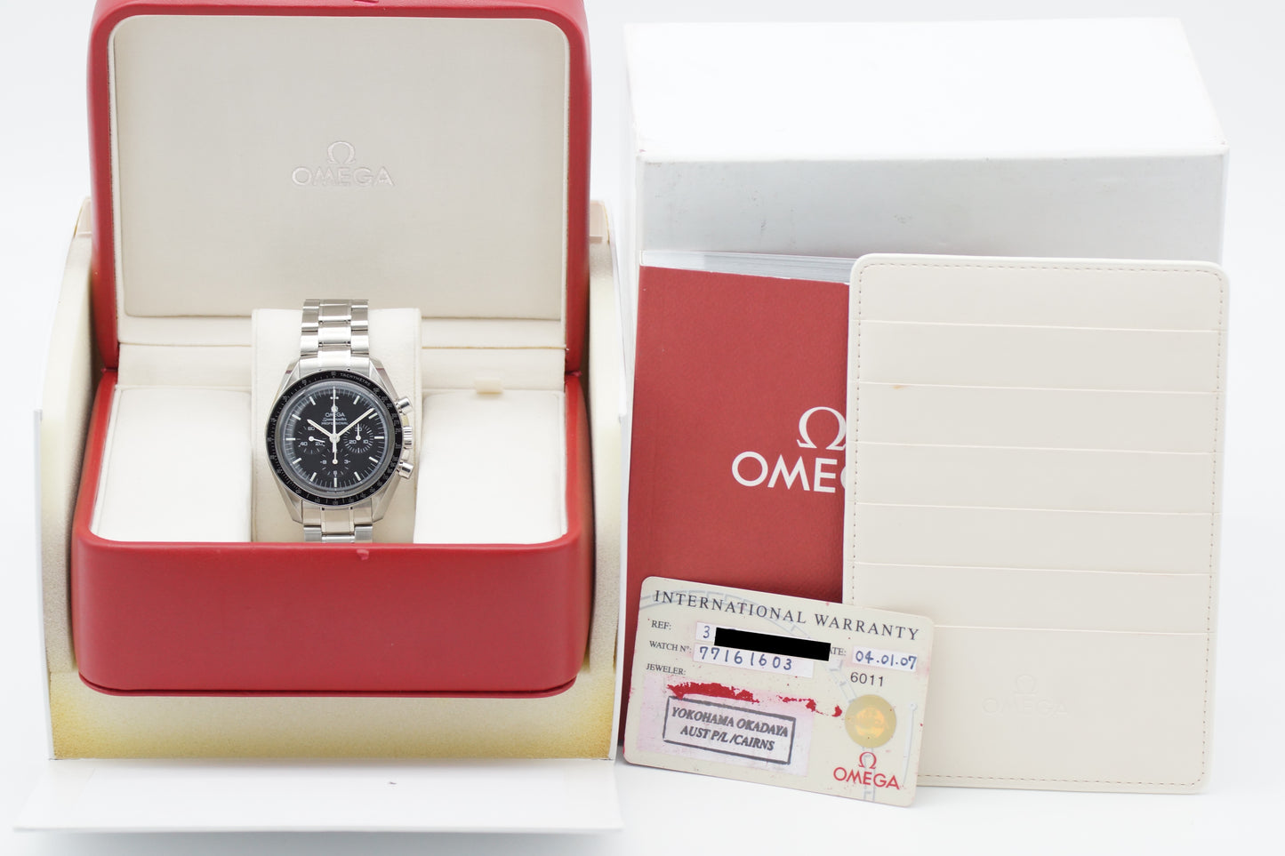 Omega Speedmaster Prof. Moonwatch 3570.50 Full-Set 2004