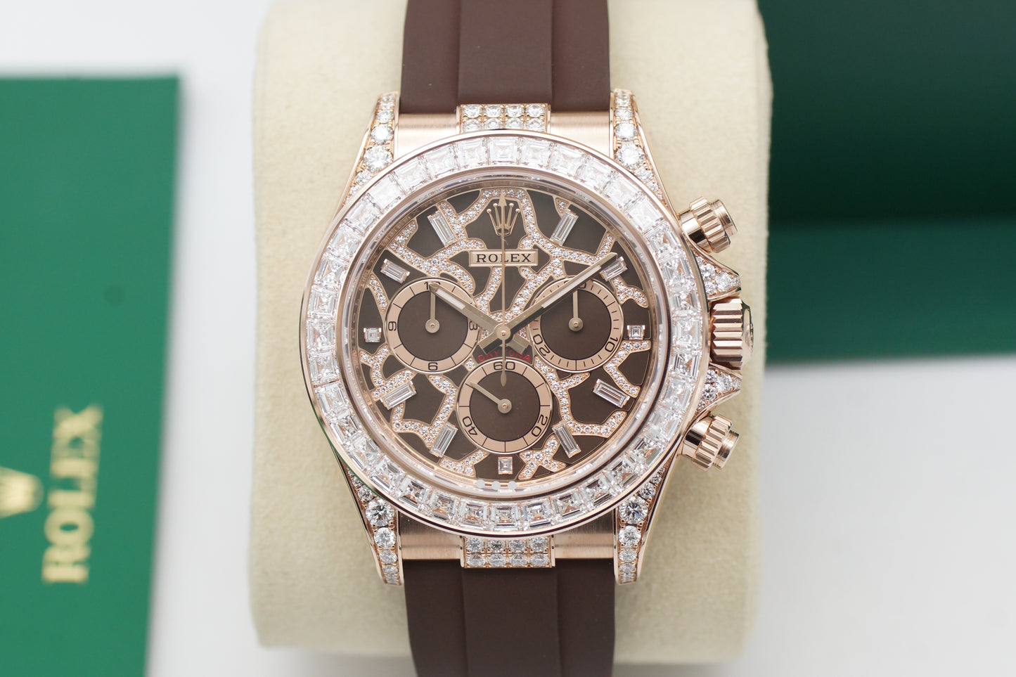 Rolex Daytona Giraffe 126555TBR Roségold Oysterflex Full-Set 2025