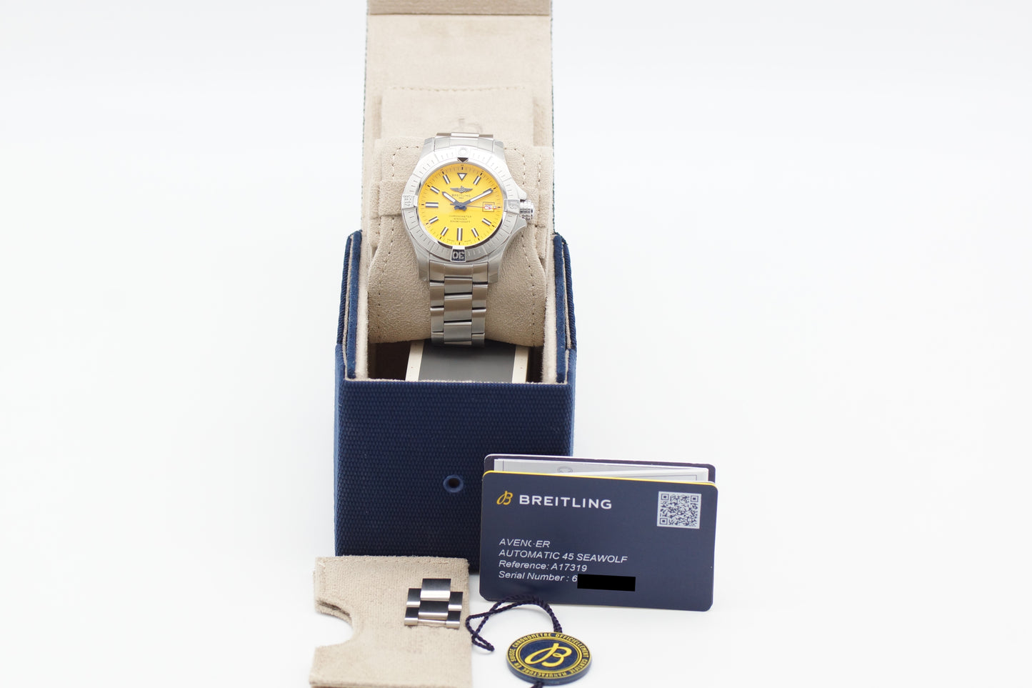 Breitling Avenger 45 Gelb A17319 Full-Set 2024