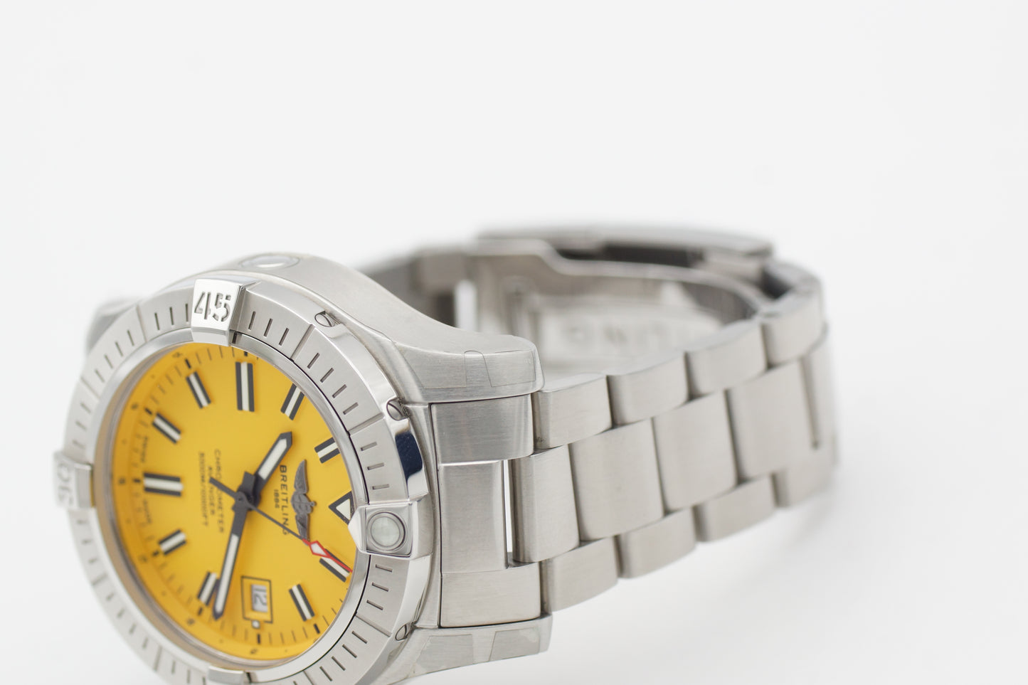 Breitling Avenger 45 Gelb A17319 Full-Set 2024