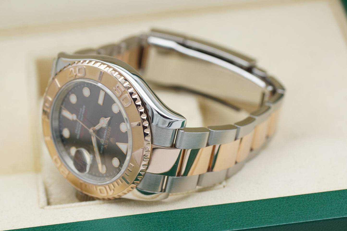 Rolex Yacht-Master 40 Chocolate Roségold 116621 Full-Set 2016