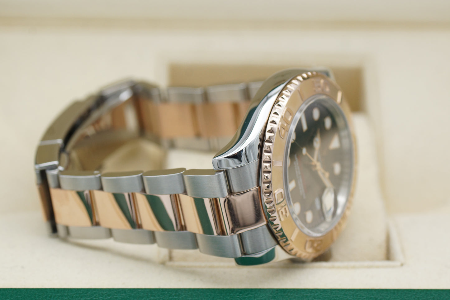 Rolex Yacht-Master 40 Chocolate Roségold 116621 Full-Set 2016