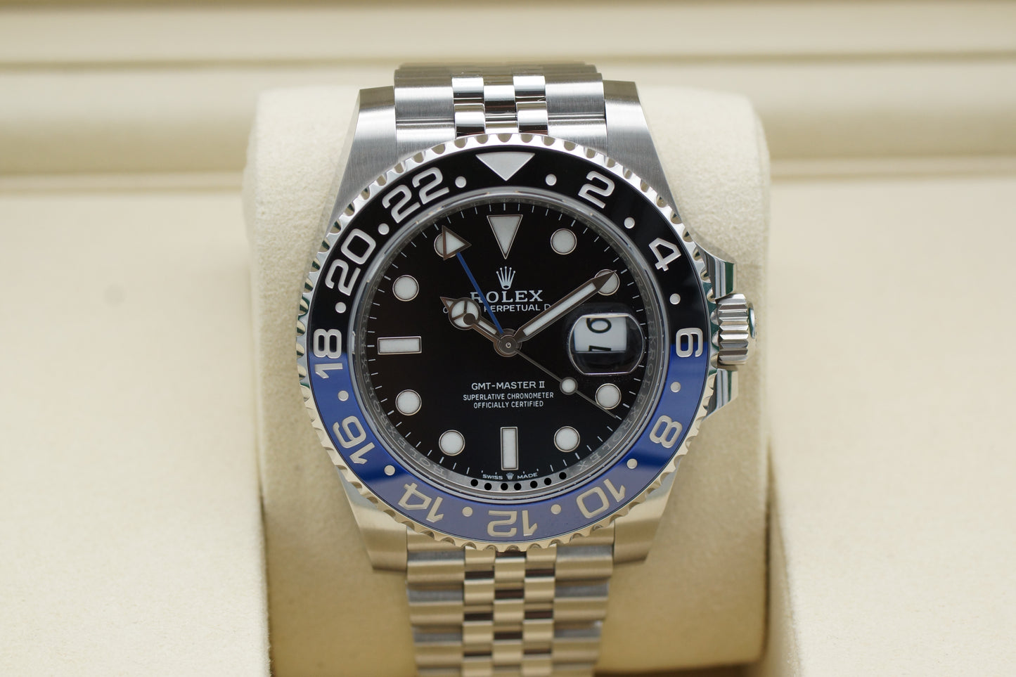 Rolex GMT-Master II Batgirl 126710BLNR NEU 2025 (DE)