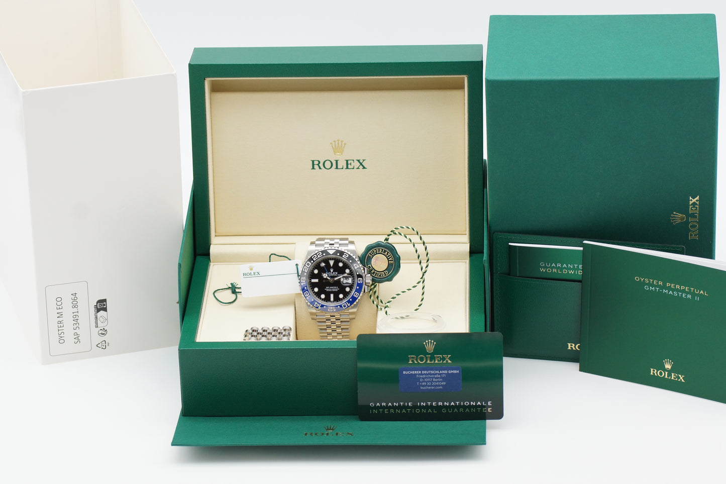 Rolex GMT-Master II Batgirl 126710BLNR NEU 2025 (DE)