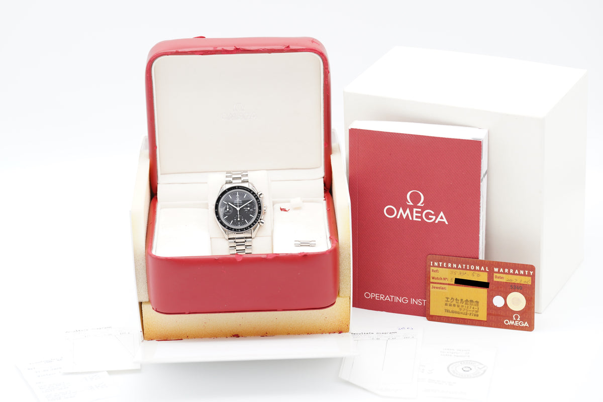 Omega Speedmaster Reduced Saphir 3539.50 Full-Set 2007