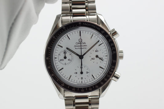 Omega Speedmaster Reduced 'Albino' Weiß 3510.50 39mm 1996
