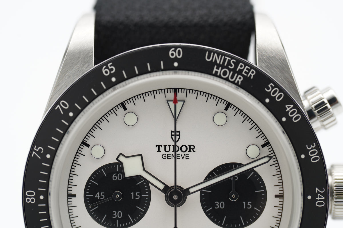 Tudor Black Bay Chrono 79360N Weiß Full-Set 2022