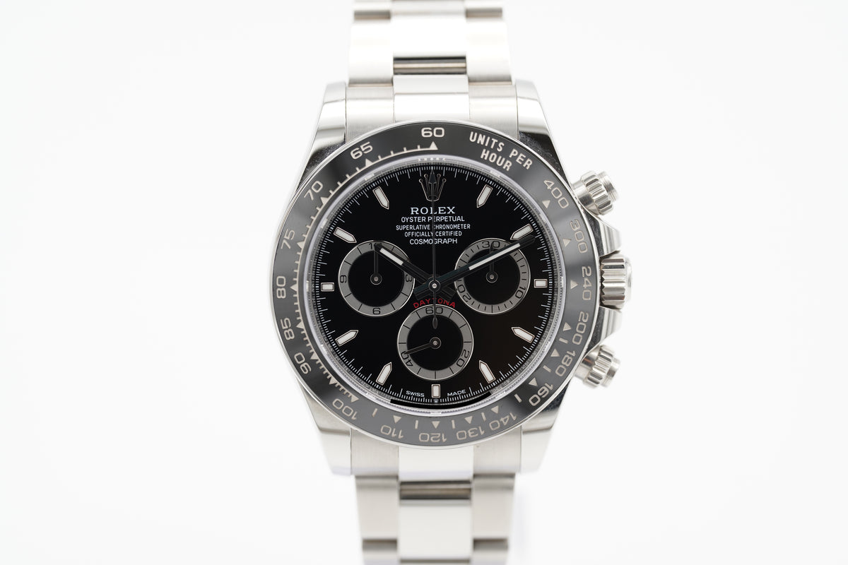 Rolex Cosmograph Daytona 126500LN Schwarz Full-Set 2026