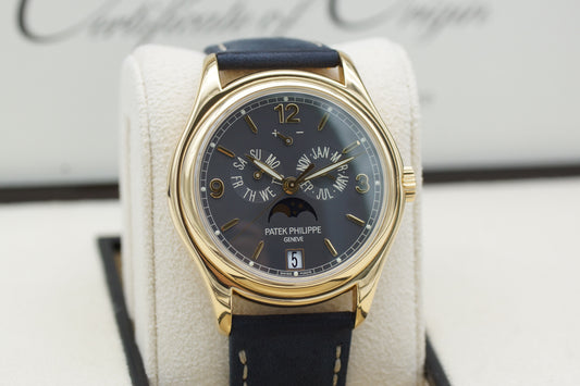 Patek Philippe Annual Calendar 5146J 18K Gelbgold Jahreskalender Full-Set 2005
