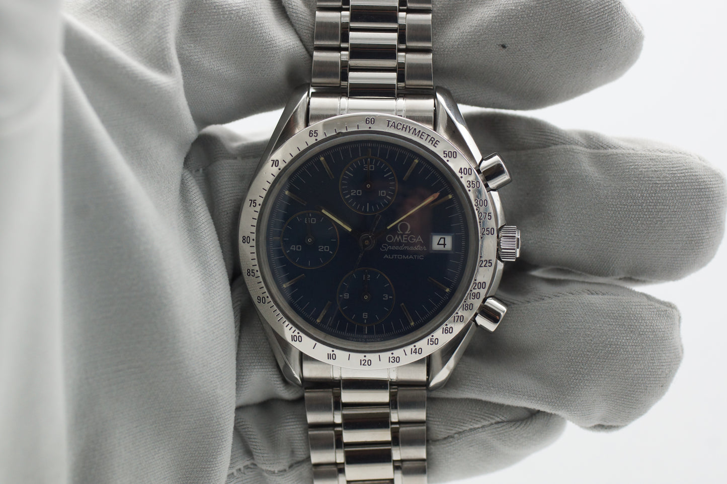 Omega Speedmaster Date 3511.80 Blau 1995