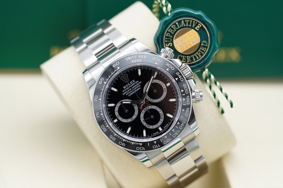 Rolex Cosmograph Daytona 126500LN Schwarz Full-Set 2026