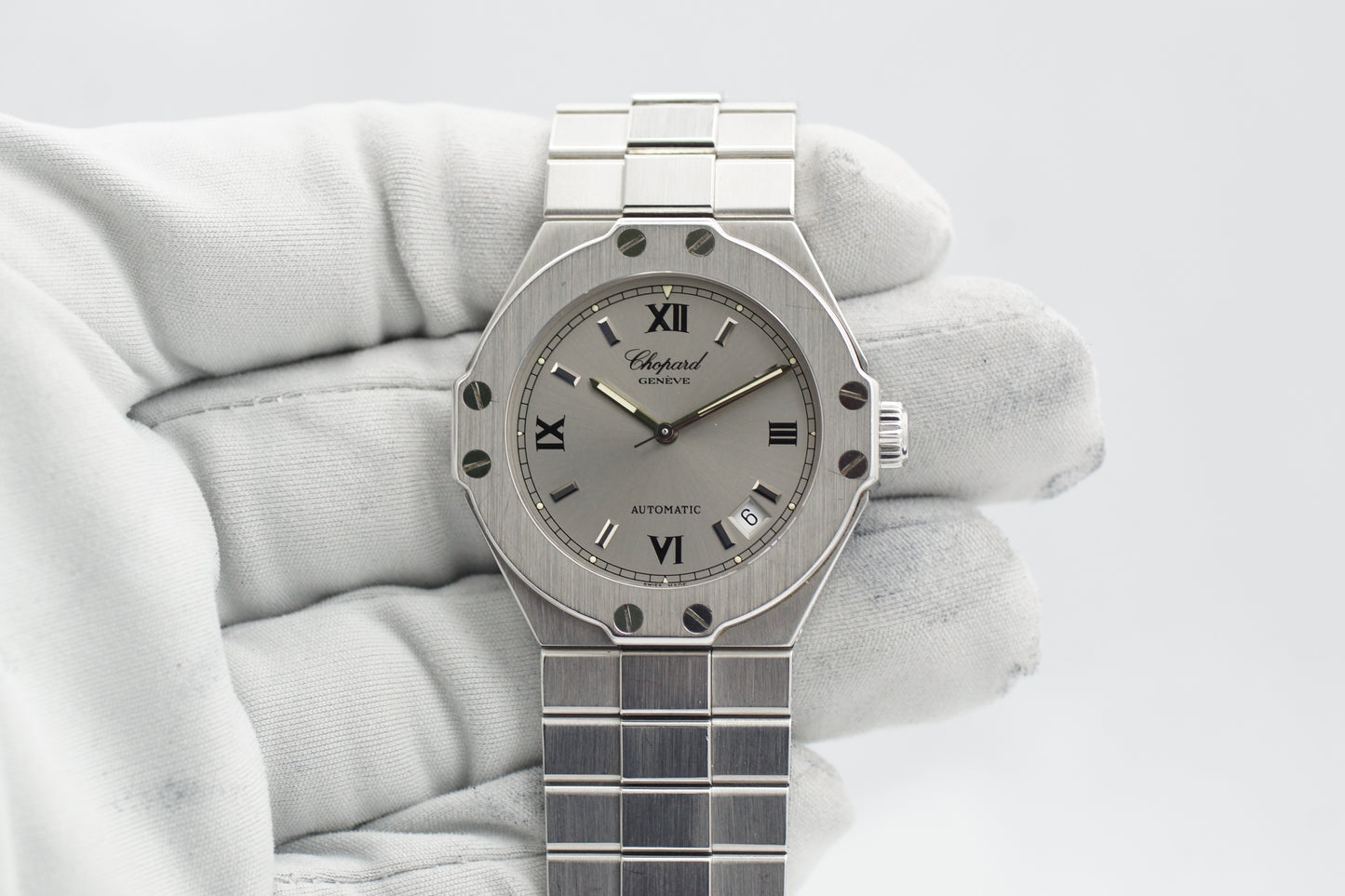 Chopard St. Moritz 8300 Automatik 37 mm Silber