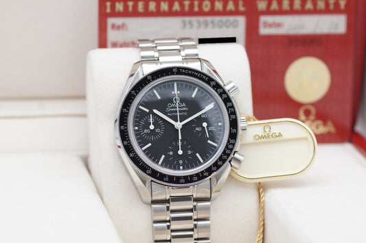 Omega Speedmaster Reduced 3539.50 Schwarz Full-Set 2012