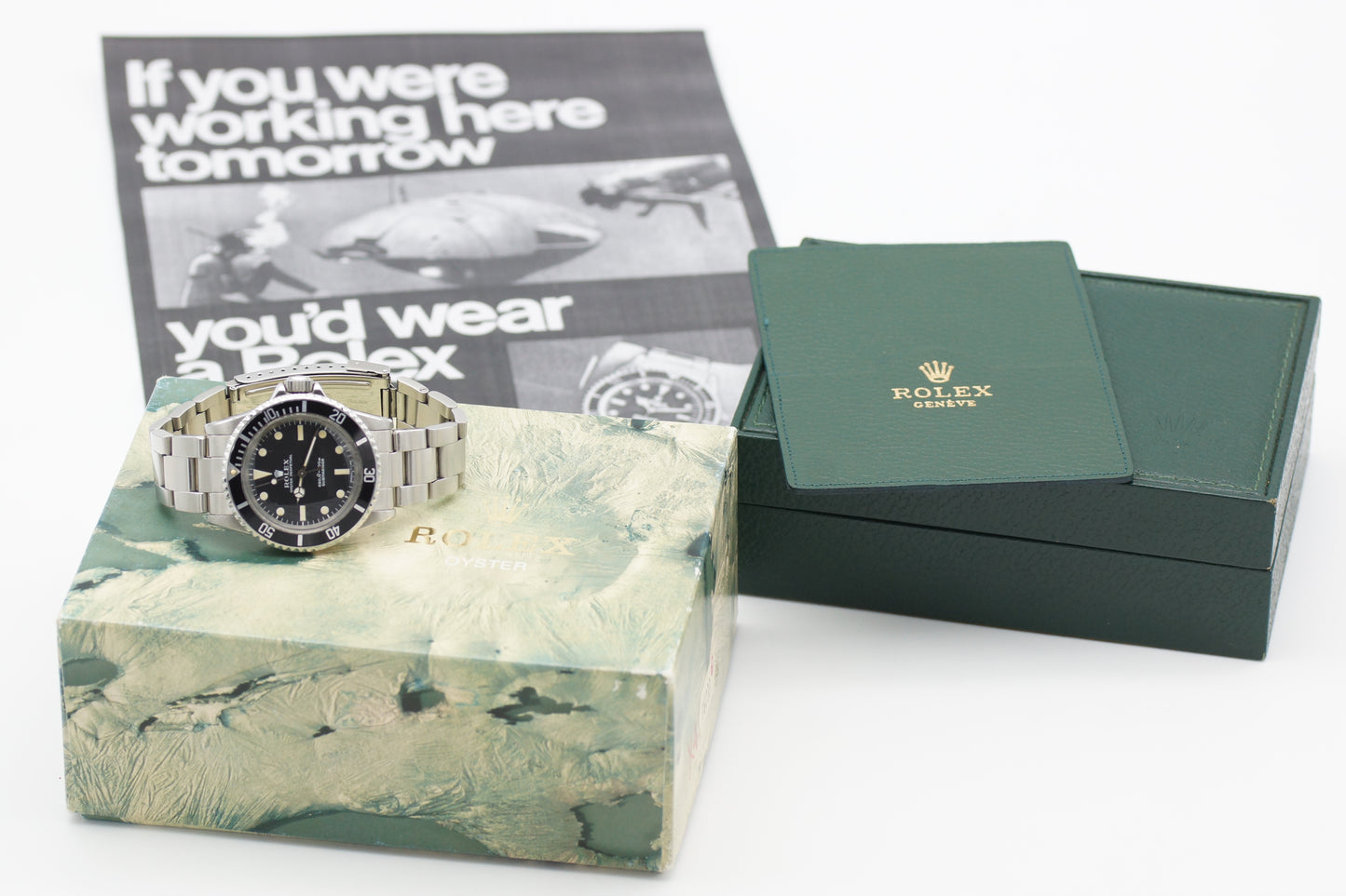 Rolex Submariner No-Date 5513 Stahl 1967