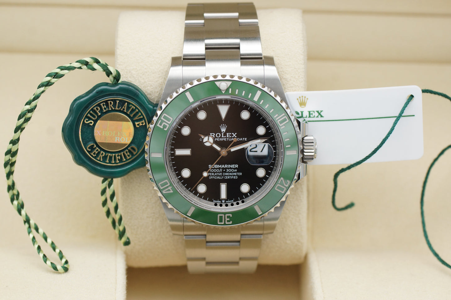 Rolex Submariner Date Starbucks 126610LV Grün Full-Set 2025
