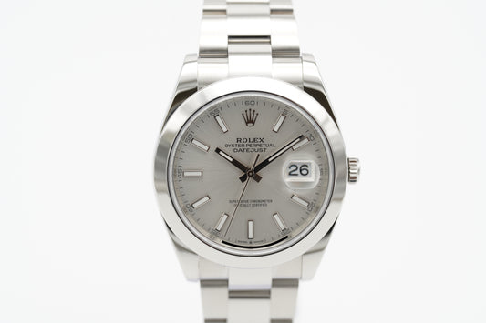 Rolex Datejust 41 126300 Silber Full-Set 2026