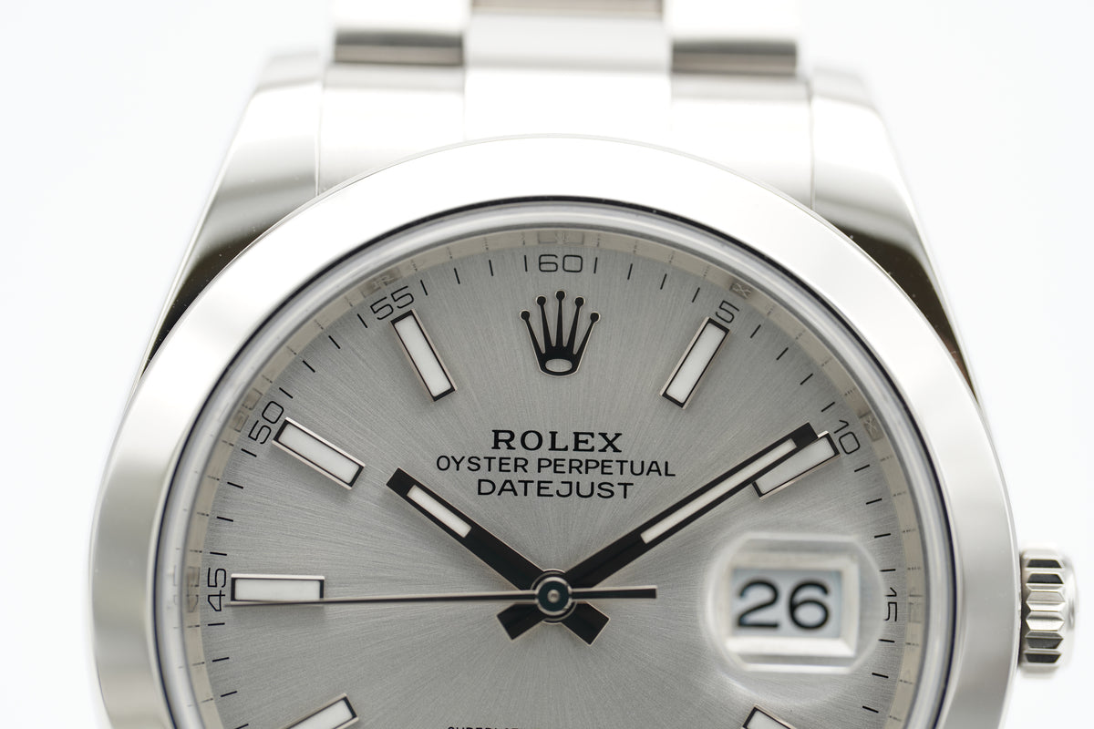 Rolex Datejust 41 126300 Silber Full-Set 2026