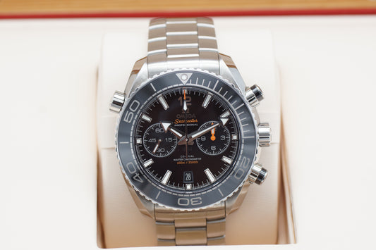 Omega Seamaster Planet Ocean 215.30.46.51.01.001 Schwarz Full-Set 2024