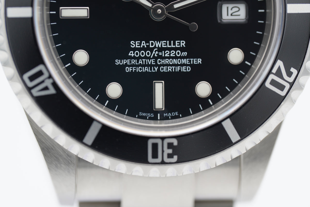Rolex Sea-Dweller 4000 16600T Full-Set 2008