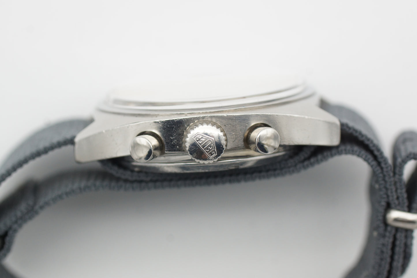 Heuer Carrera 73653 Valjoux Silber 38 mm 1974